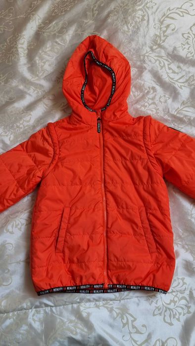 Sprzedam kurtkę przejściową chłopięcą Coccodrillo, odpinane rękawy