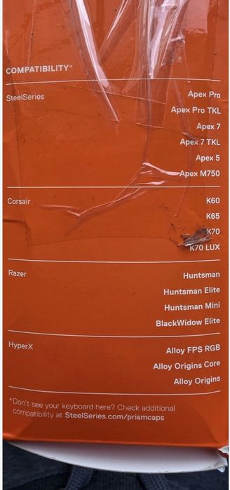 Klawisze SteelSeries do klawiatury