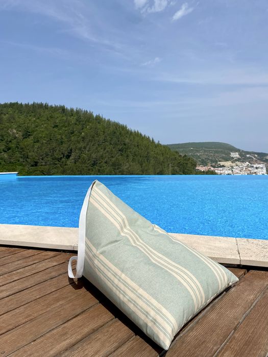 Almofada Puff de Praia, Piscina, Campo, Casa… - ENTREGA IMEDIATA