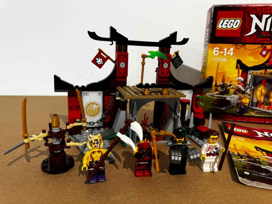 Unikat! LEGO Ninjago 70756 Starcie w Dojo KOMPLET z pudełkiem
