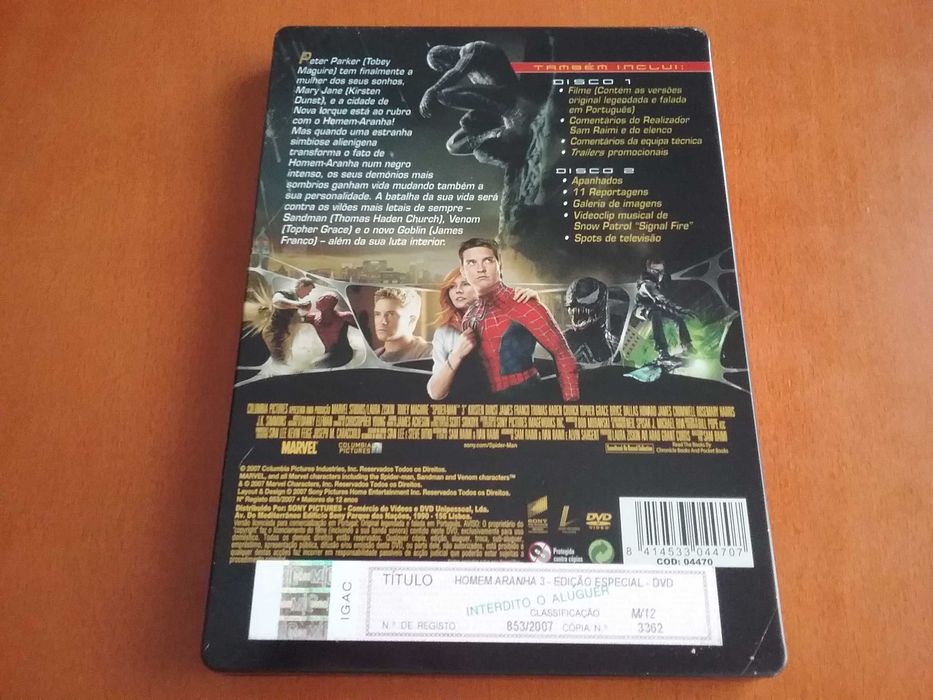 Homem Aranha dvd