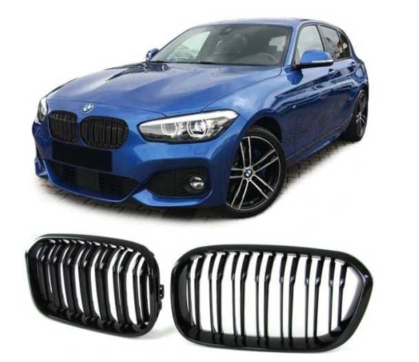 Nerki Grill BMW F20 F21 LCI 1M Czarny Połysk