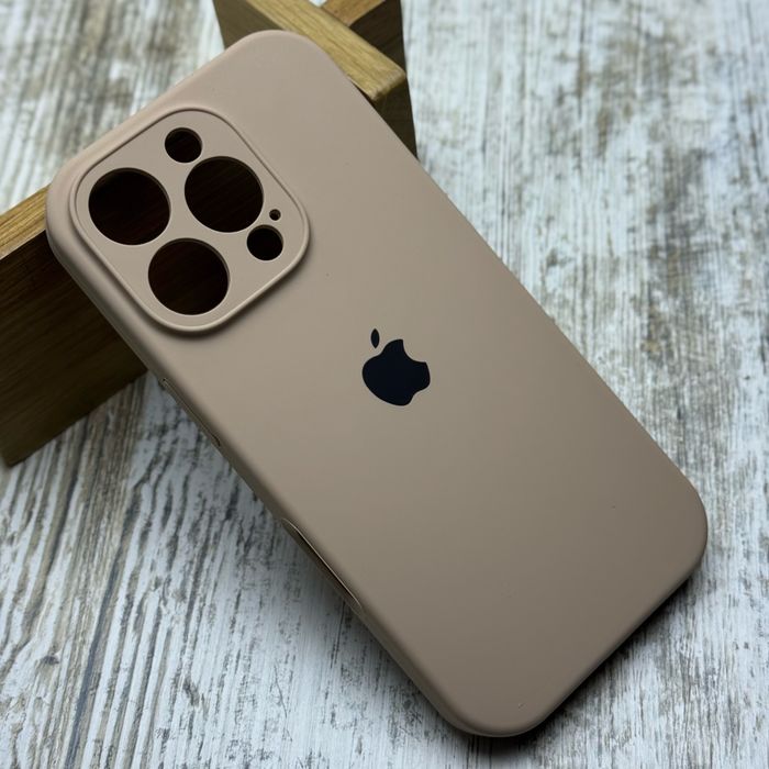 Чехол софттач Silicone Case Camera на iPhone 16 Pro/ 16 Pro Max Чохол