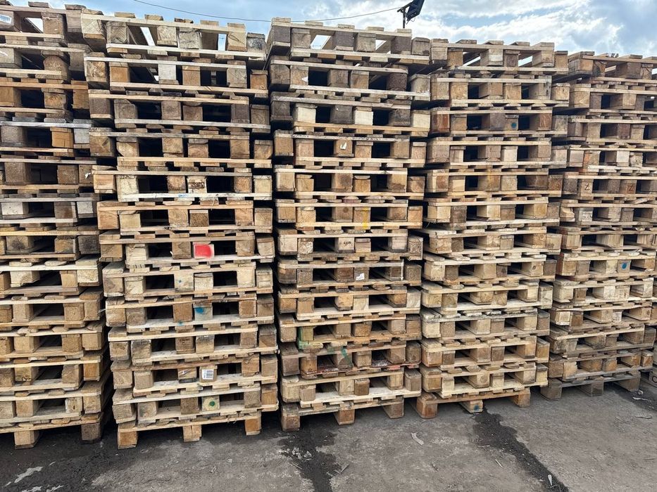 палети 1200*800 піддони облегченні деревяні евро поддоны