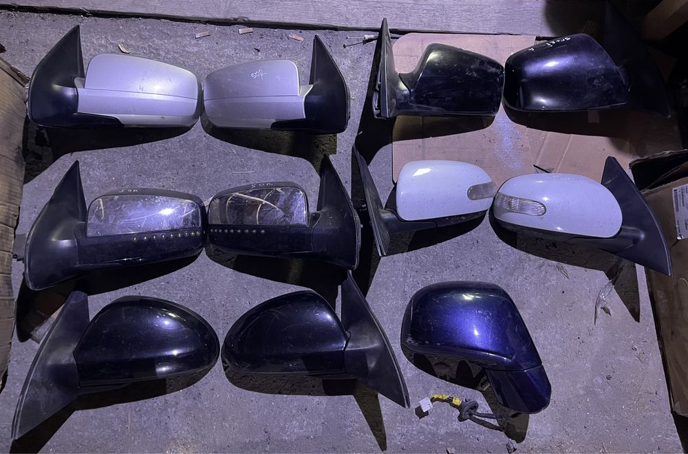 Дзеркало Kia Sportage 2, Sorento, Seed, Rio, Carens б/у оригінал