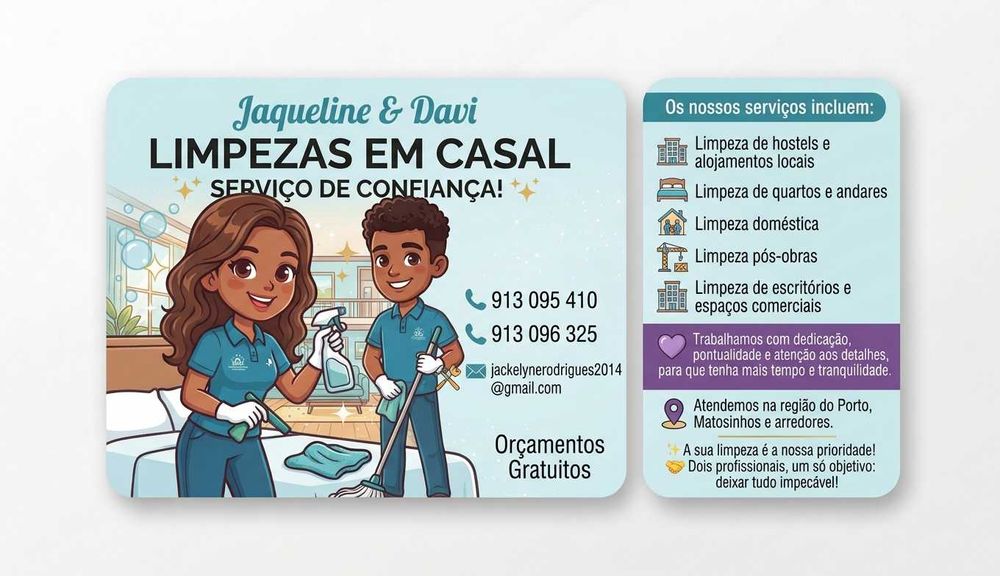 limpeza de andares