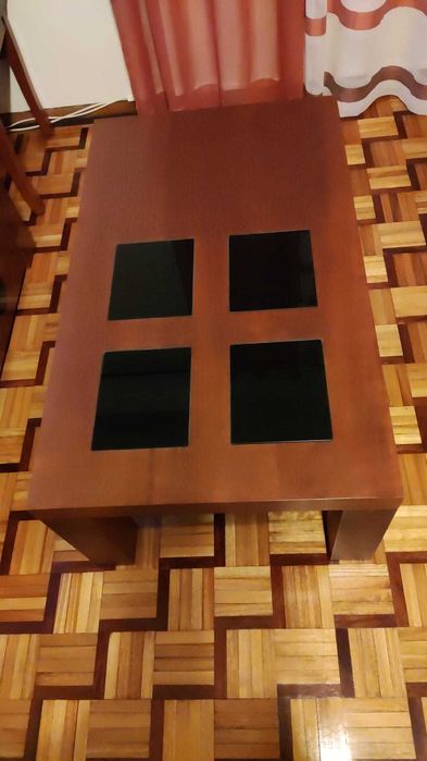 Mesa de centro sala madeira