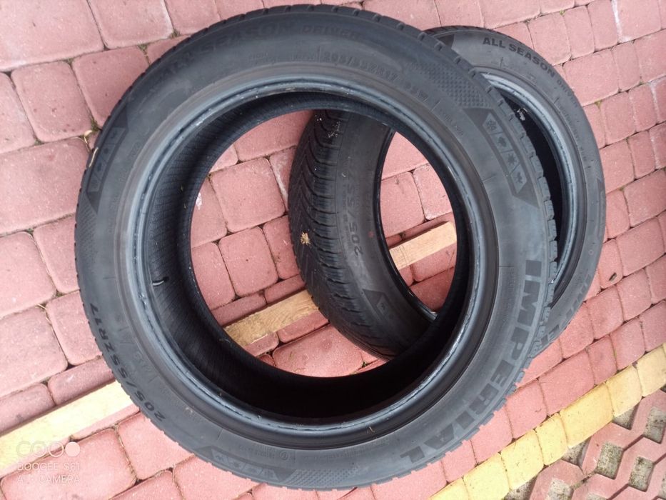 Opony Imperial wielosezonowe  205/55/17 2 szt