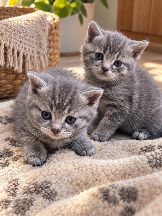 Шотландські котики кошенята