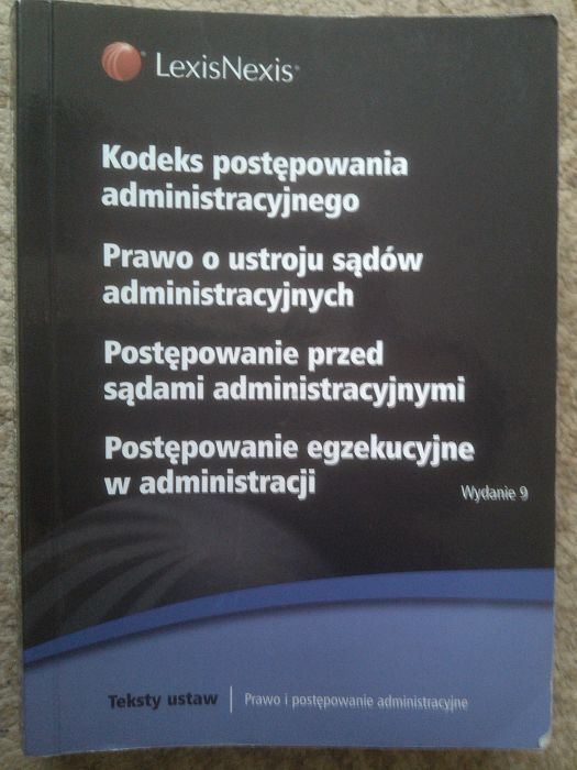 Kodeks postępowania administracyjnego, Prawo o ustroju, LexisNexis