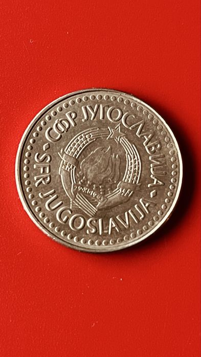 Moeda da antiga Jugoslávia.