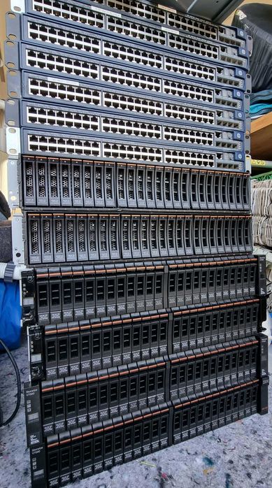 IBM StorWize V7000 V5000/ Switch HP A5120-48G-POE+ JG237A, JE067A