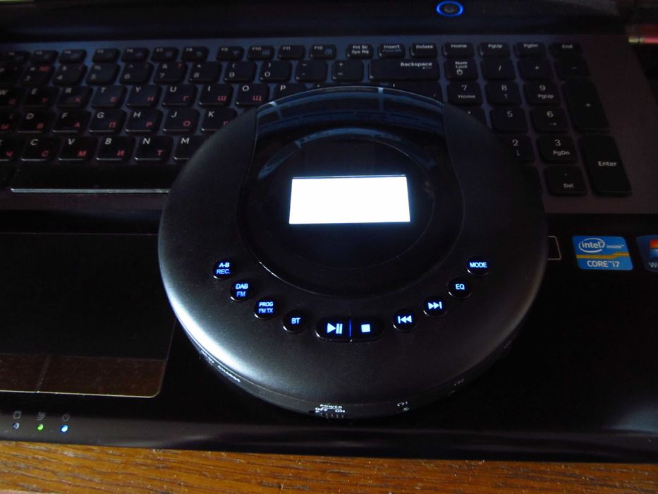CD/МР3 медиаплеер RoHS CD523B Bluetooth FM DAB, 2000 мАч