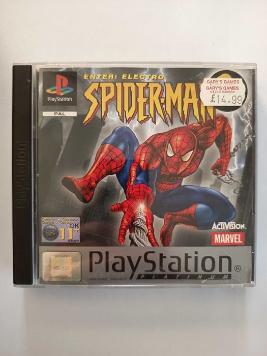 Spider-Man 2 Enter Electro PSX PS1 PlayStation angielska komplet (2)