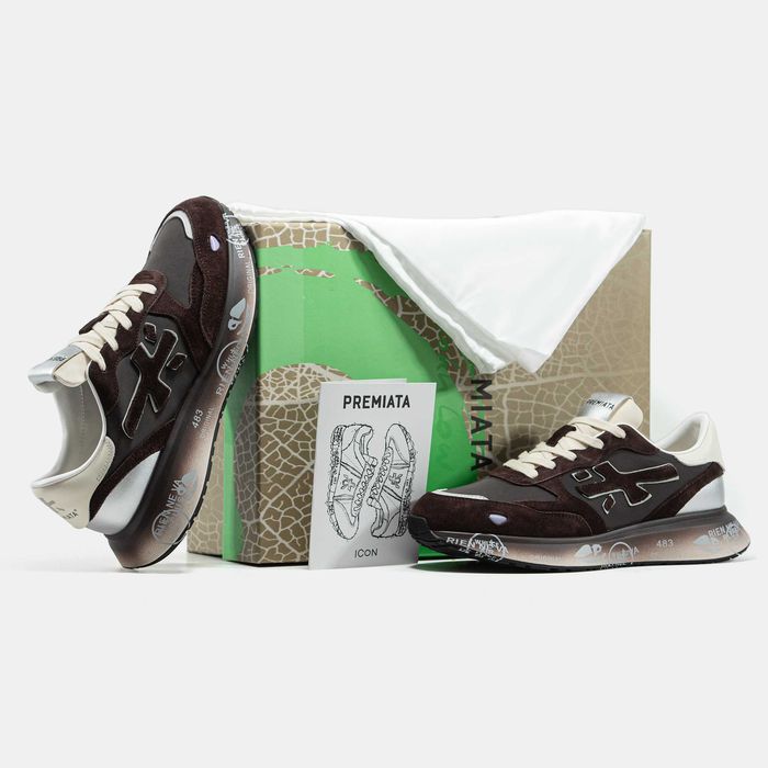 Кросівки Premiata Lauryn Brown premium