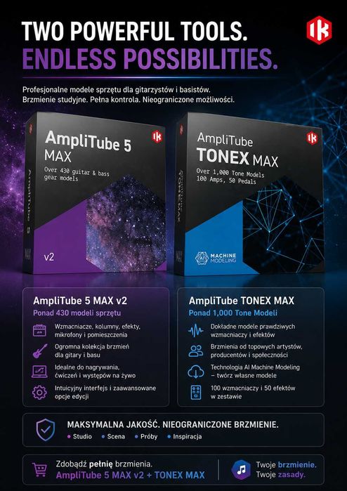 Amplitube 5 MAX Tonex MAX