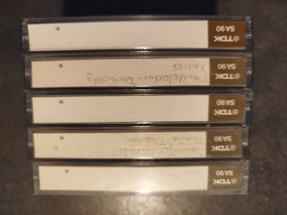 TDK Sa90 Kasety 5 sztuk