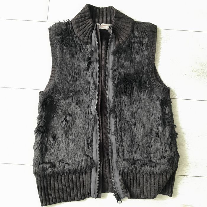 Futrzna kamizelka H&M   134 cm