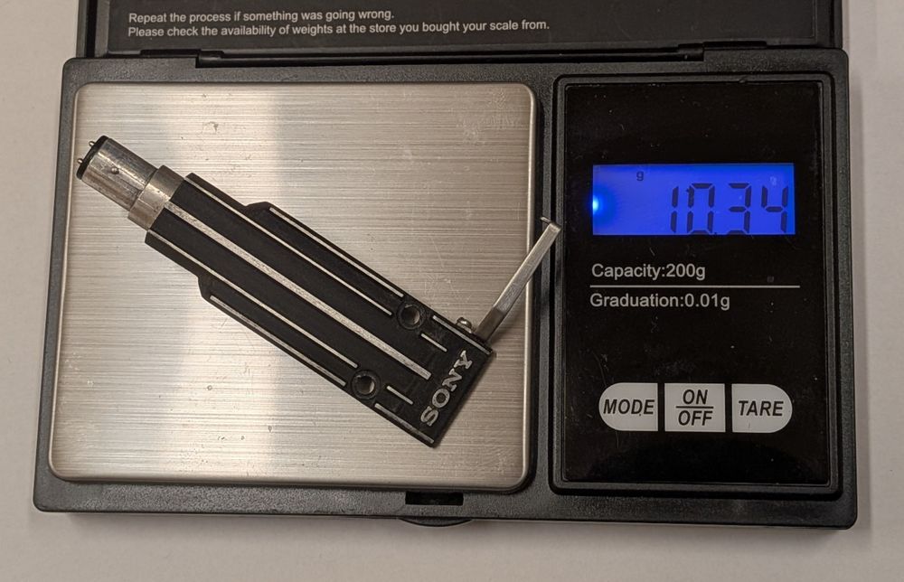 Headshell koszyk gramofonowy Sony SH-150