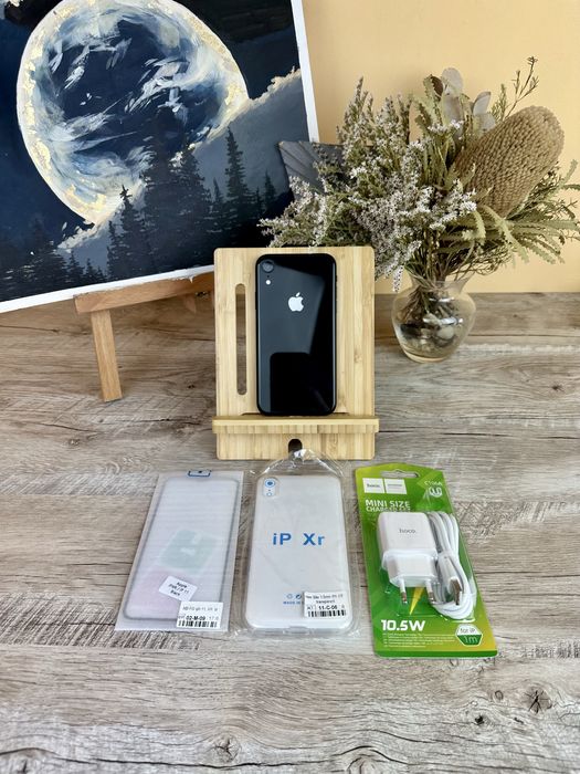 Акб 100% iPhone Xr 64 gb Neverlock Apple Айфон Black