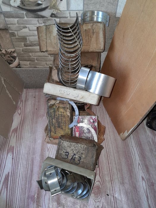 Вкладиші М412 ВАЗ, Запорожець, Таврія, полукольця розбіг вала 412