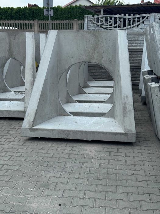 Zakończenie przepustu, mur ścianka oporowa, przyczółki, wylot