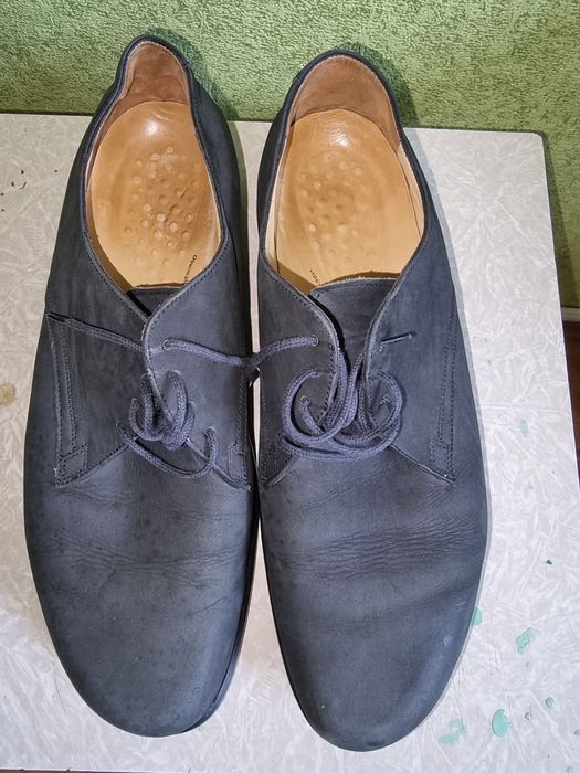 Туфлі  унісекс нубук з масажним супінатором 40