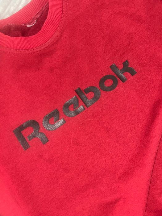Світшот reebok червоний