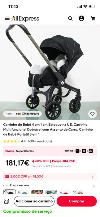 Carrinho de bebe