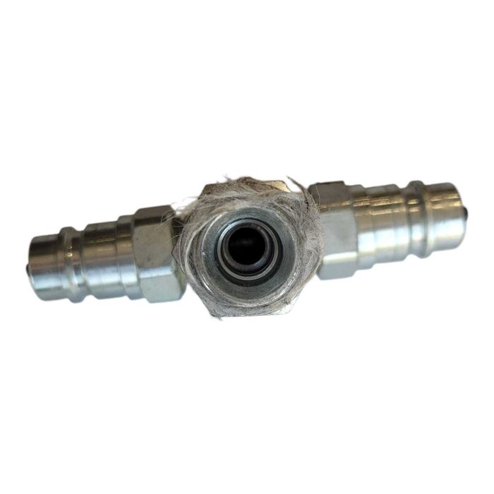 Conector Hidráulico / CO₂ – União Metálica com Rosca e Vedação