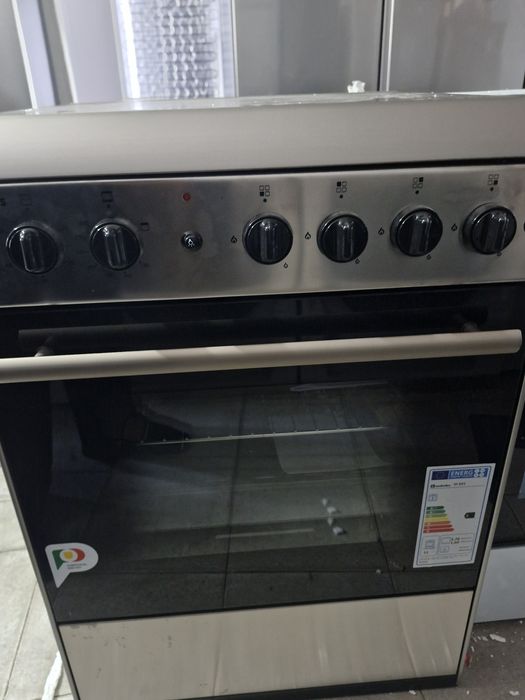Fogao meireles inox  bicos  + forno a gas  + grill eléctrico