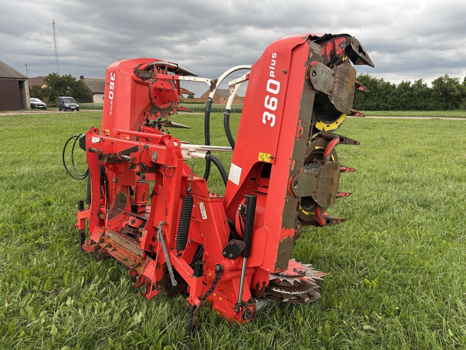 Kemper 360 Plus + Claas Jaguar przystawka heder