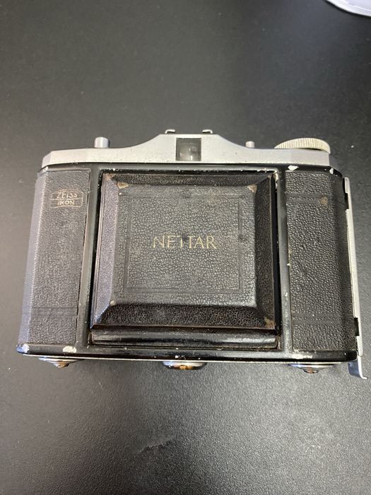 Maquina fotografica Nettar lentes zeiss a funcionar