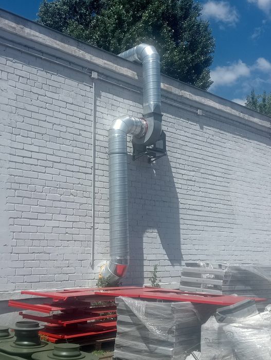 Монтаж вентиляції