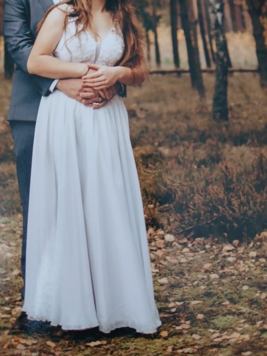 Suknia ślubna biała