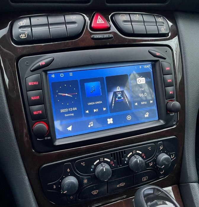 Radio Android Mercedes C W203 S203 CLK W208 W209 A209 VitoW639 Viano