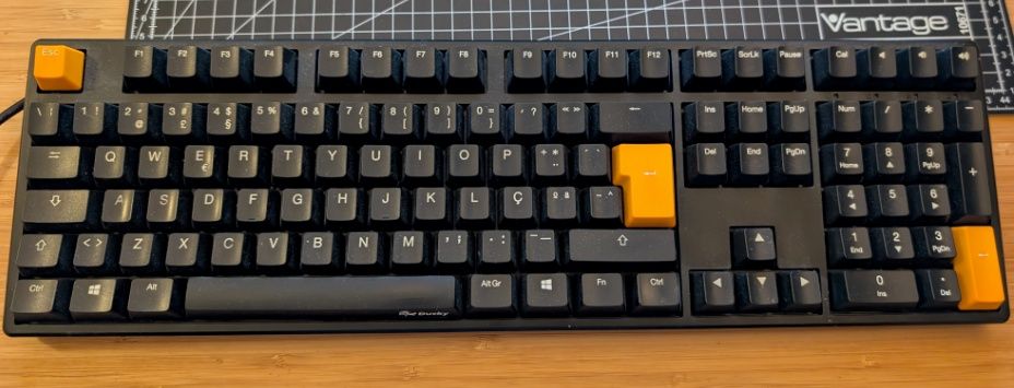 Teclado mecânico DUCKY ONE (DKON1608) ISO PT