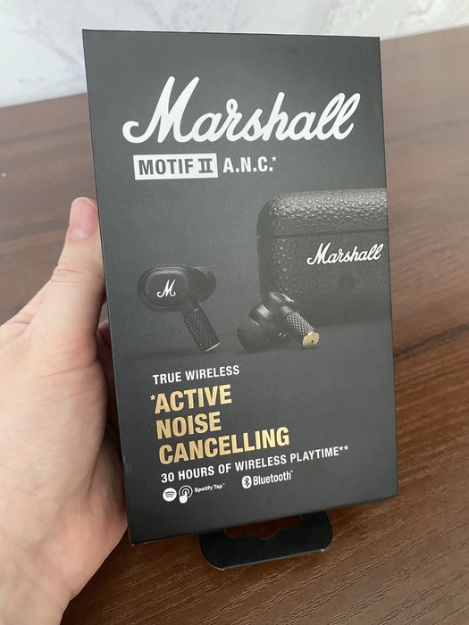 Коробка з навушників Marshall Motif Маршал оригінал