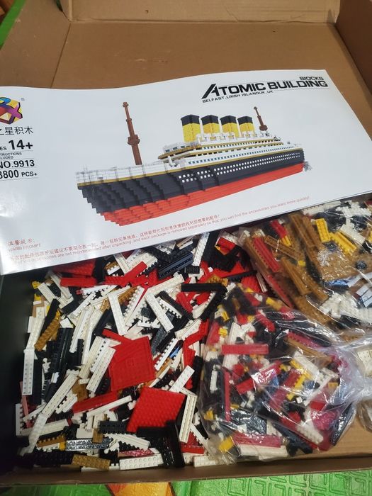 Конструктор Титанік 3800 деталей модель круїзного лайнера