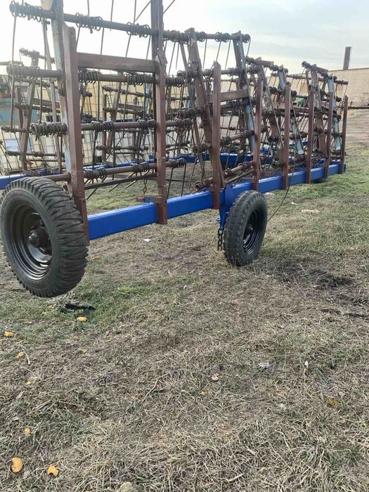 Пружинная борона