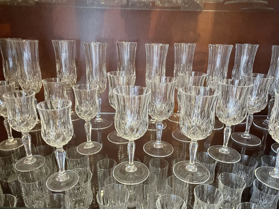 Conjunto / Servico Cristal RCR +80 pecas