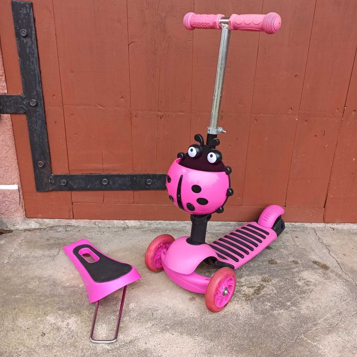 Hulajnoga biedronka dla dziewczynki