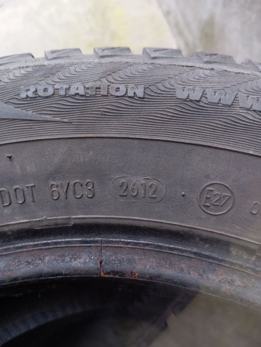 Шини зимові Матадор 185/65 R14 б у.ціна за  4 шт.