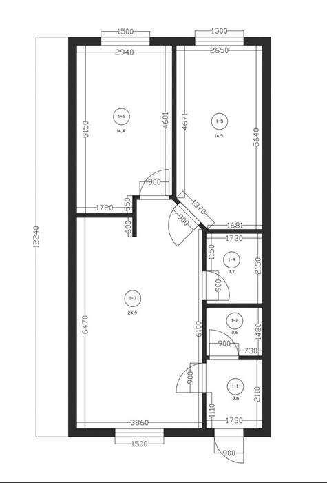 Котедж за 3 поліклінікою. З комунікаціями