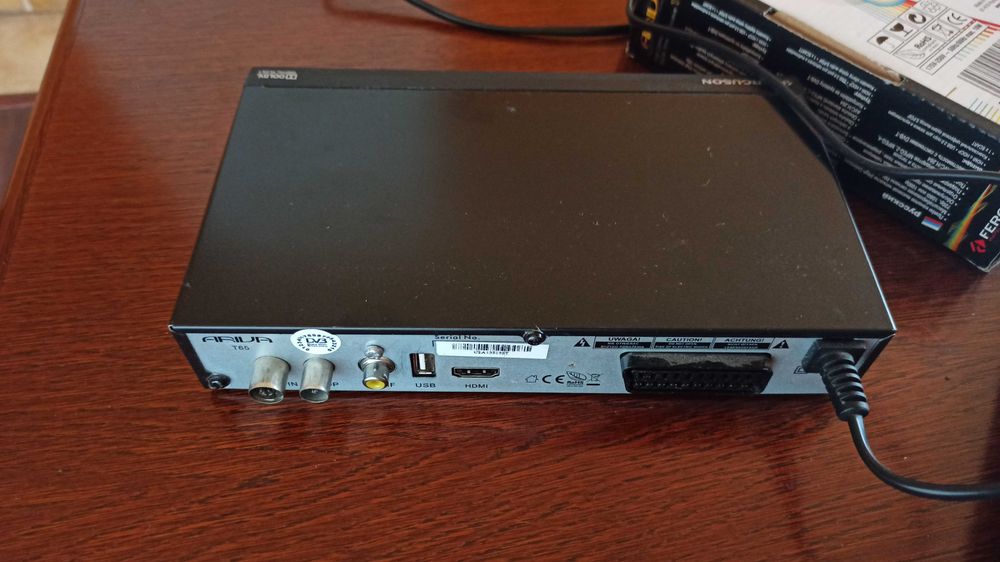 Ferguson Ariva T65 - dekoder DVB-T, tuner cyfrowy z USB