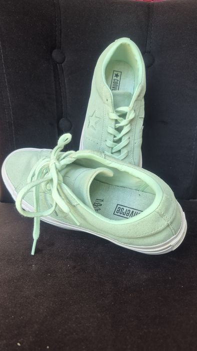 Conversy skóra miętowe roz.40