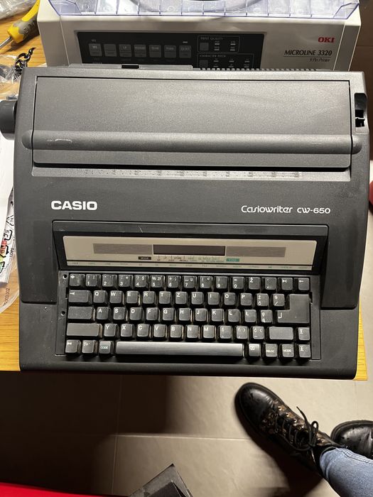 CASIO WRITER CW-650 maszyna do pisania