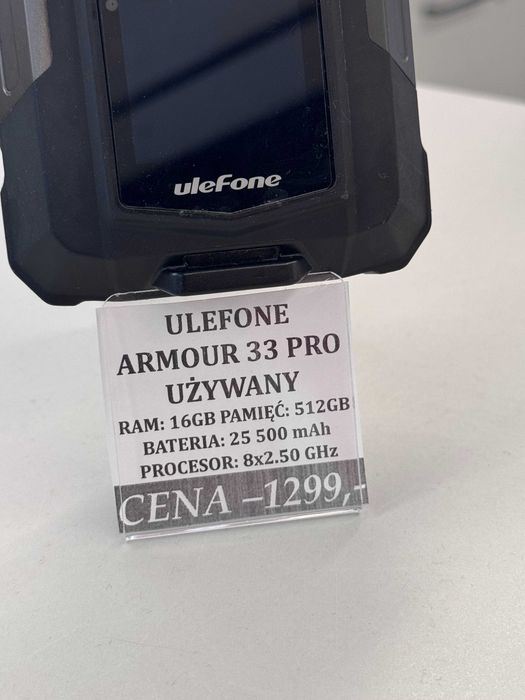 Ulefone Armor 33 PRO 16/512GB Topcase Vivo *Raty 0%