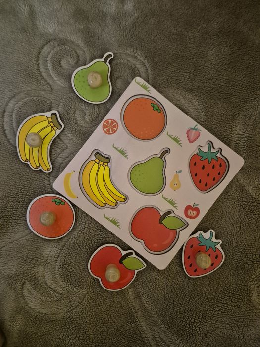 Дерев'яний пазл для малюків