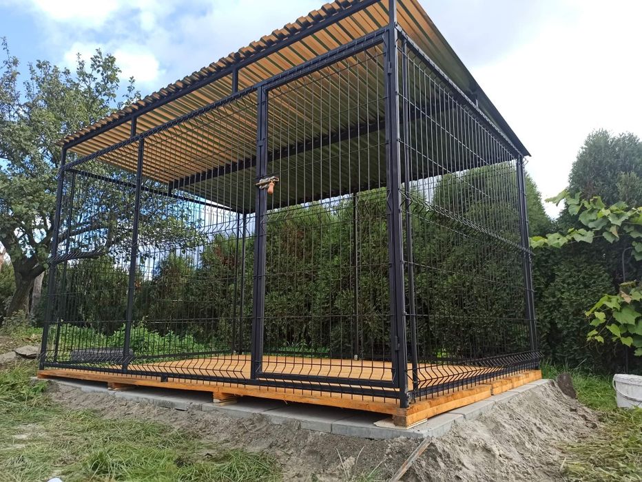 Kojec dla psa 3x2m. Zagroda, boks, Panel3d szybka realizacja!